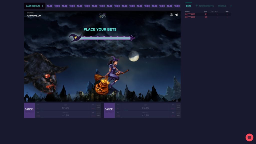 Mobile App to Play Stormy Witch