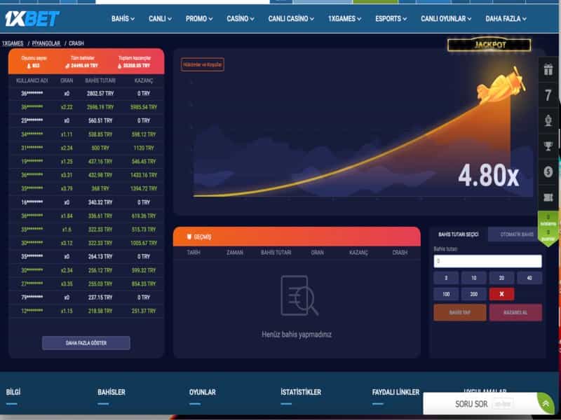 Another appealing aspect of 1xBet Crash is the range of betting options available
